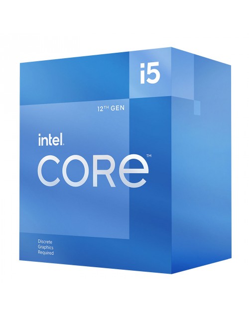 Intel Core I5-12400F Processor 18MB Cache, 2.50 GHz Up To 4.40 GHz (12 Threads, 6 Cores)